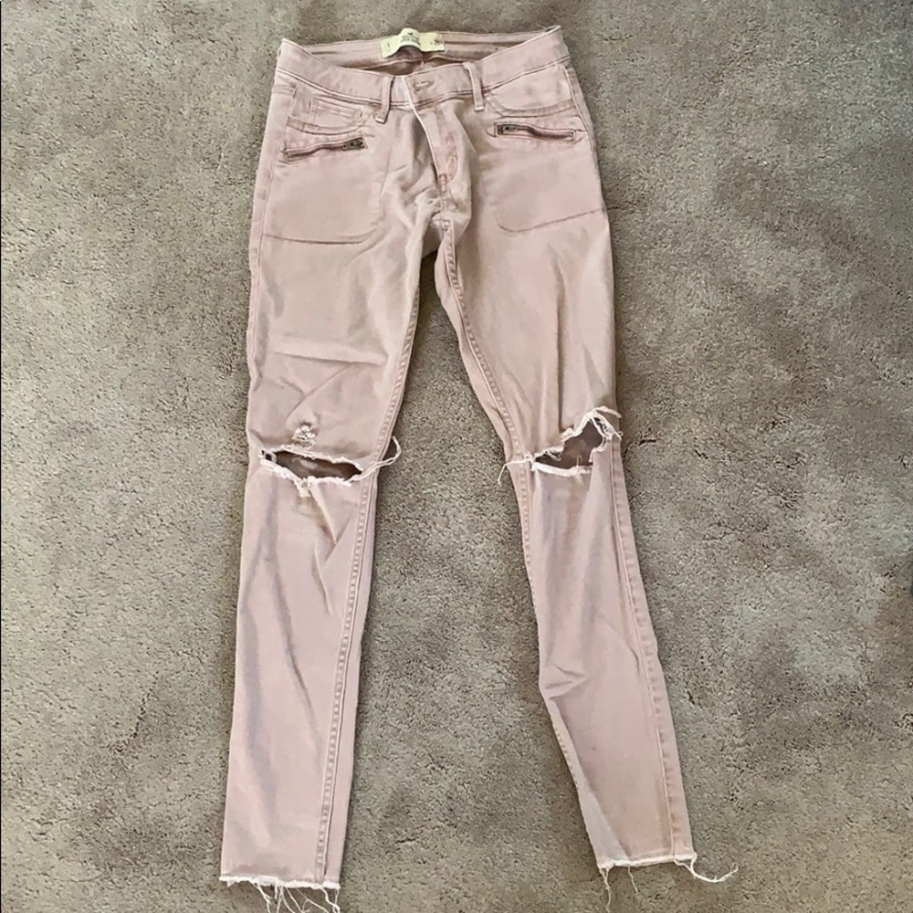 Hollister Stretch Low-Rise Super Skinny Jeans